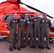 Air Station Detroit crew at Air Station Traverse City Open Ramp