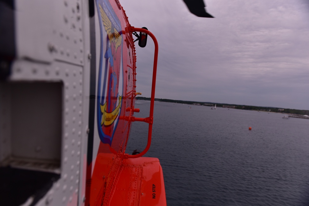 Air Station Traverse City performs SAR demo