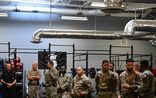 105th Base Defense Group hosts active shooter training with local law enforcement