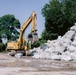 Armor Stone Staged at Oswego Breakwater