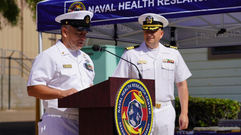 Naval Health Research Center Celebrates Medical Service Corps 77th Birthday
