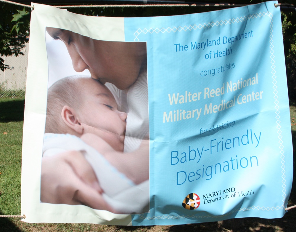 Walter Reed observes National Breastfeeding Month