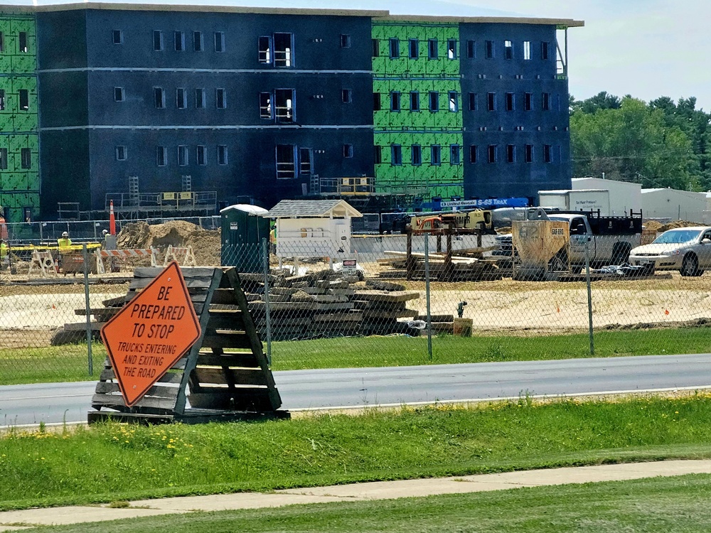 Fiscal year 2023-funded barracks project rolls into August at 3 percent complete; work continues steadily