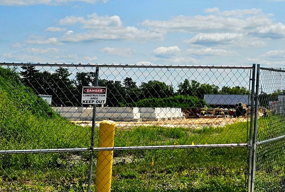 Fiscal year 2023-funded barracks project rolls into August at 3 percent complete; work continues steadily
