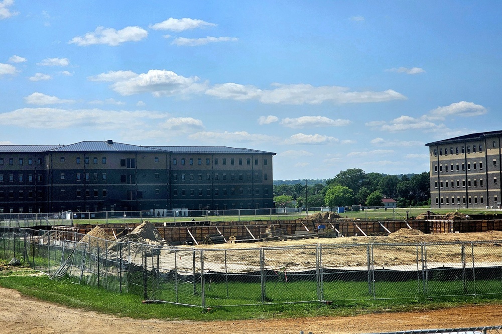Fiscal year 2023-funded barracks project rolls into August at 3 percent complete; work continues steadily