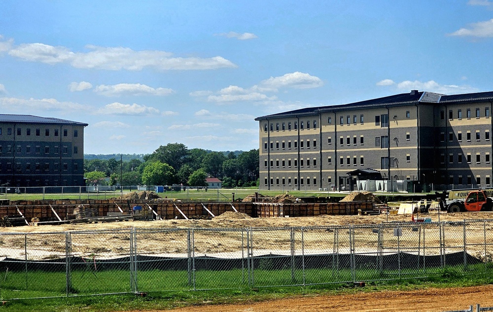 Fiscal year 2023-funded barracks project rolls into August at 3 percent complete; work continues steadily
