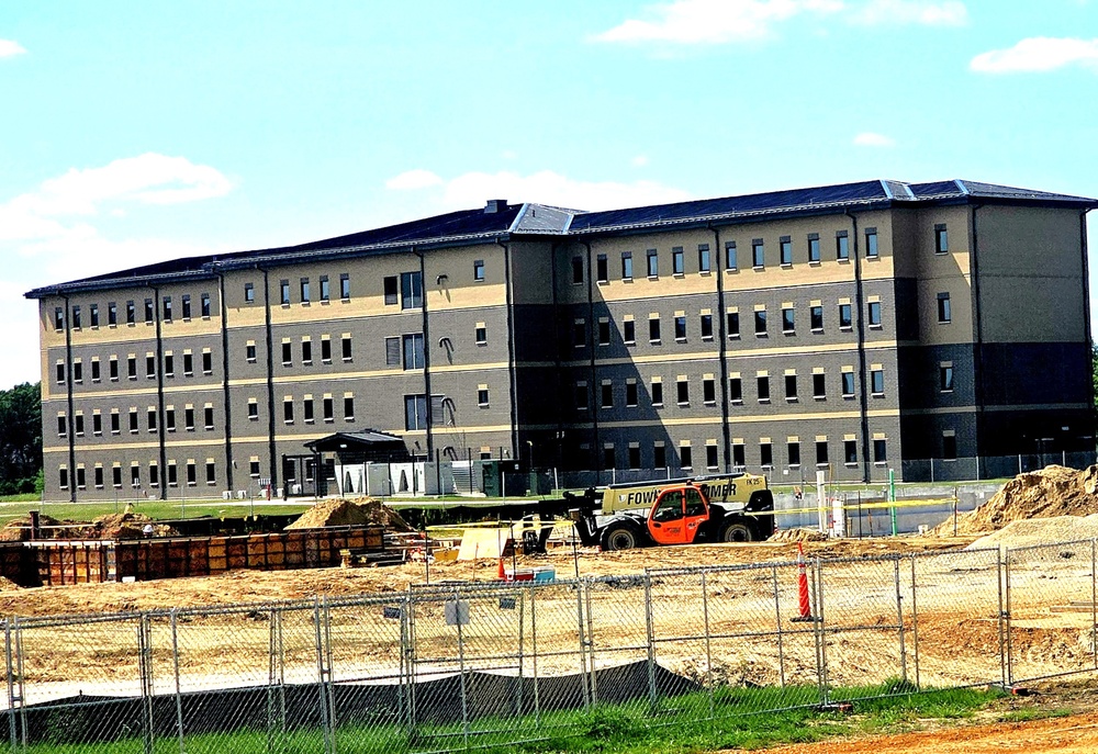 Fiscal year 2023-funded barracks project rolls into August at 3 percent complete; work continues steadily