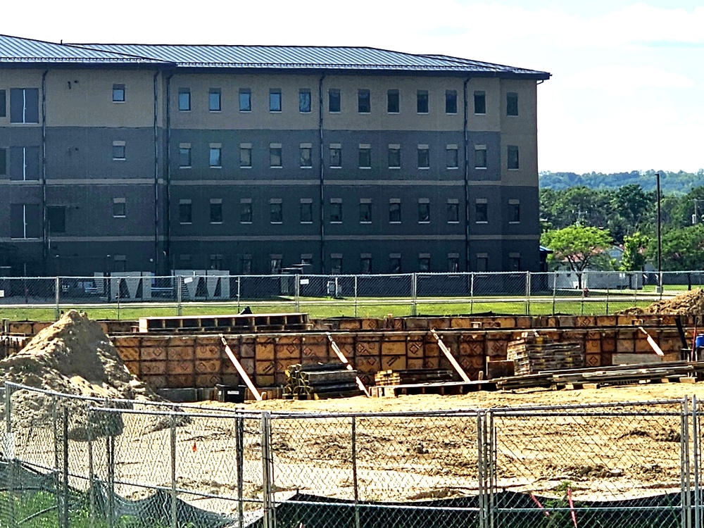 Fiscal year 2023-funded barracks project rolls into August at 3 percent complete; work continues steadily