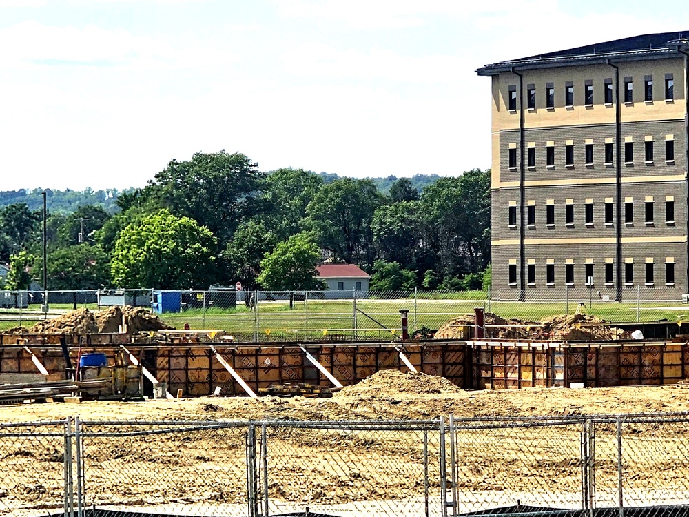 Fiscal year 2023-funded barracks project rolls into August at 3 percent complete; work continues steadily