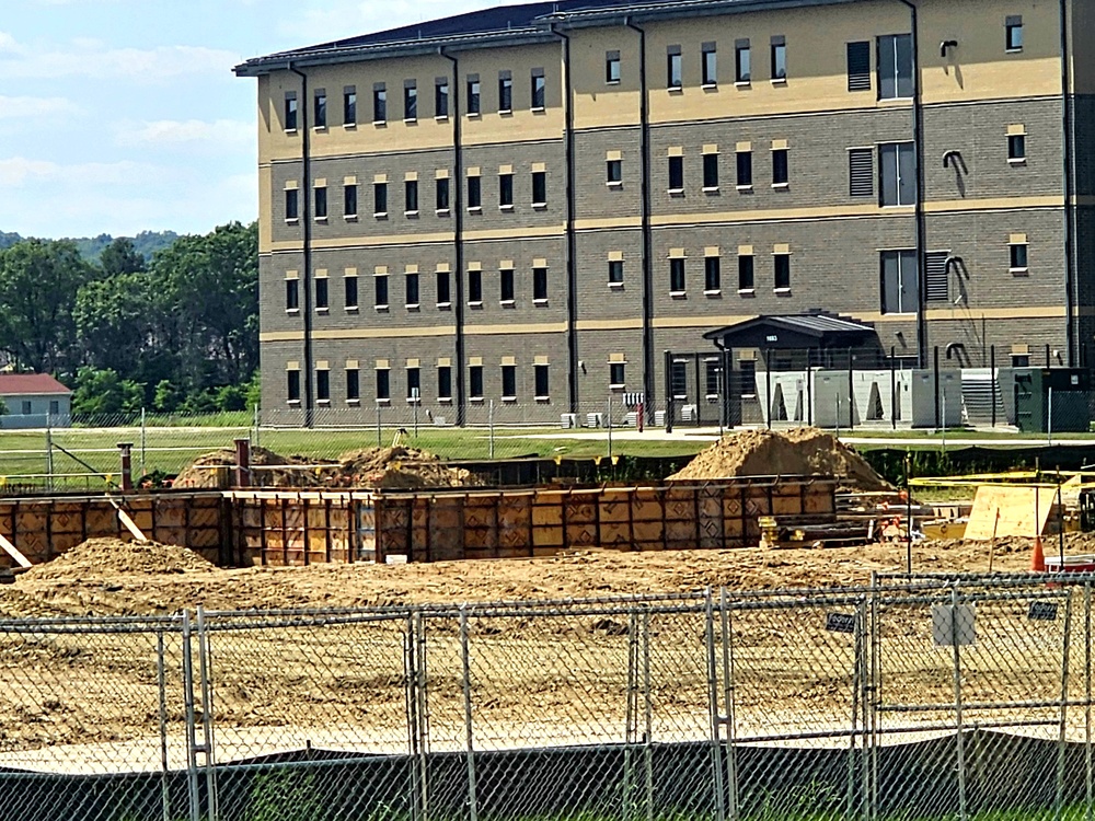 Fiscal year 2023-funded barracks project rolls into August at 3 percent complete; work continues steadily