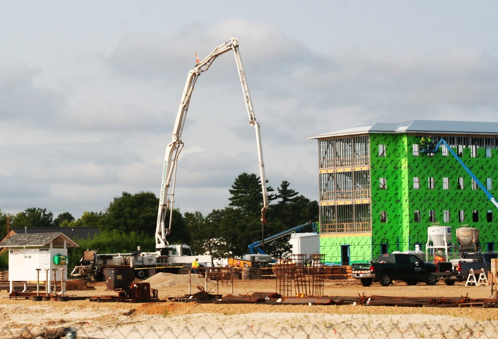 Fiscal year 2023-funded barracks project rolls into August at 3 percent complete; work continues steadily