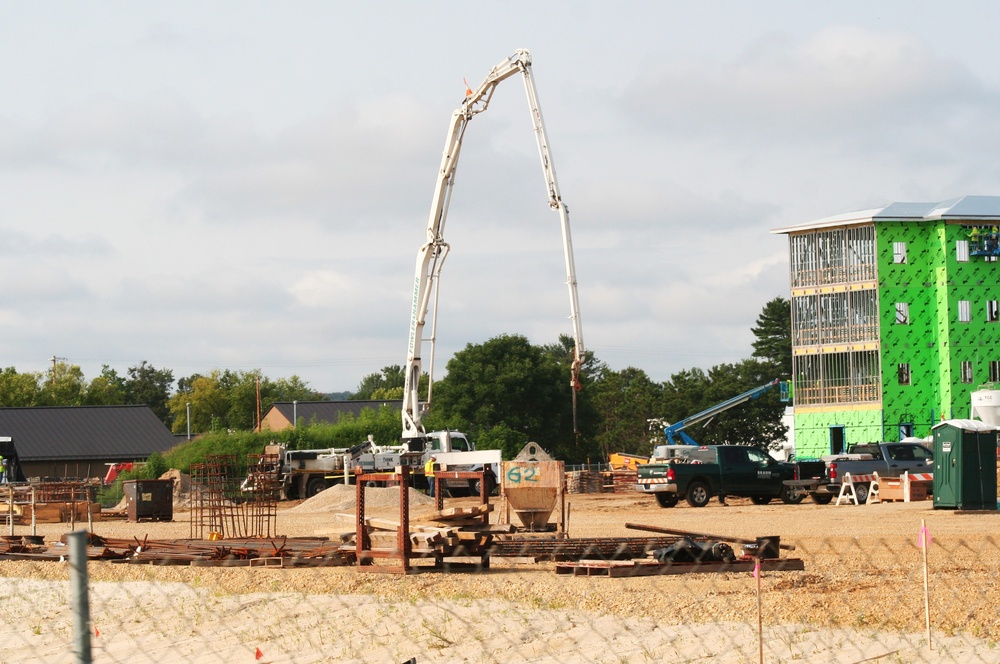 Fiscal year 2023-funded barracks project rolls into August at 3 percent complete; work continues steadily