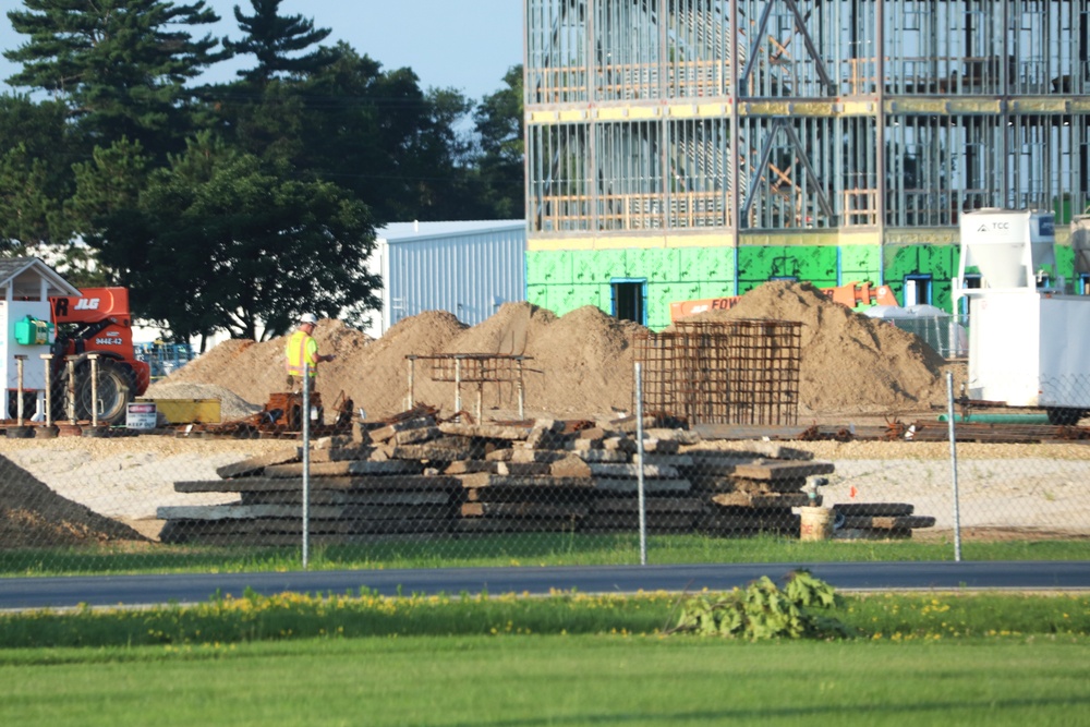 Fiscal year 2023-funded barracks project rolls into August at 3 percent complete; work continues steadily