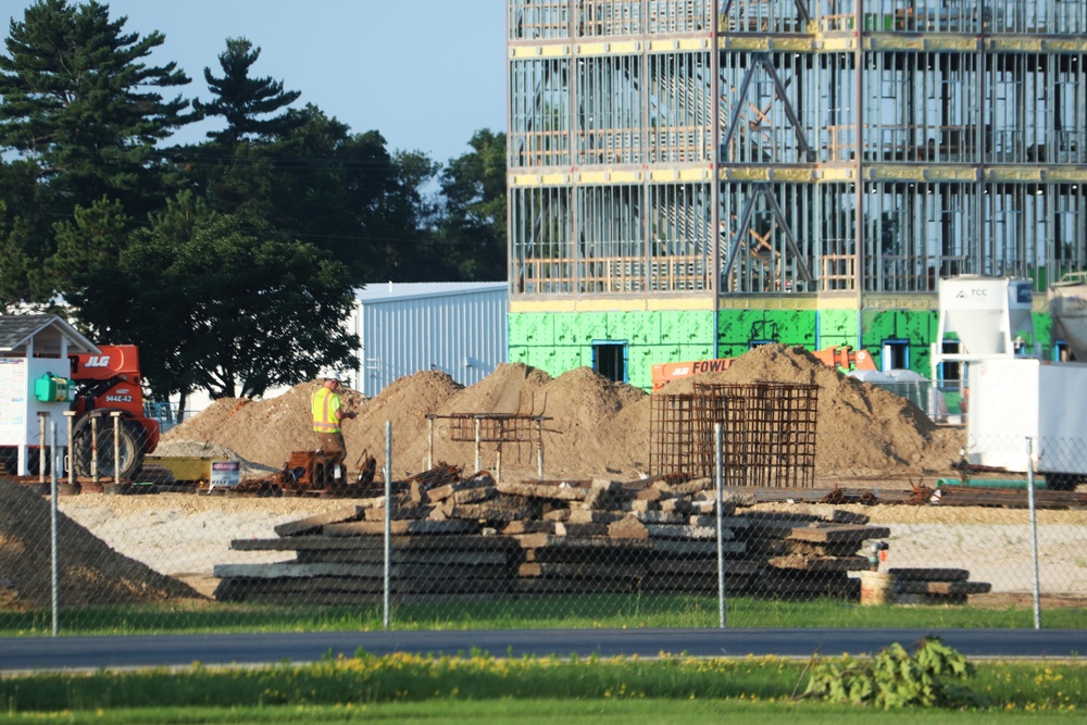 Fiscal year 2023-funded barracks project rolls into August at 3 percent complete; work continues steadily