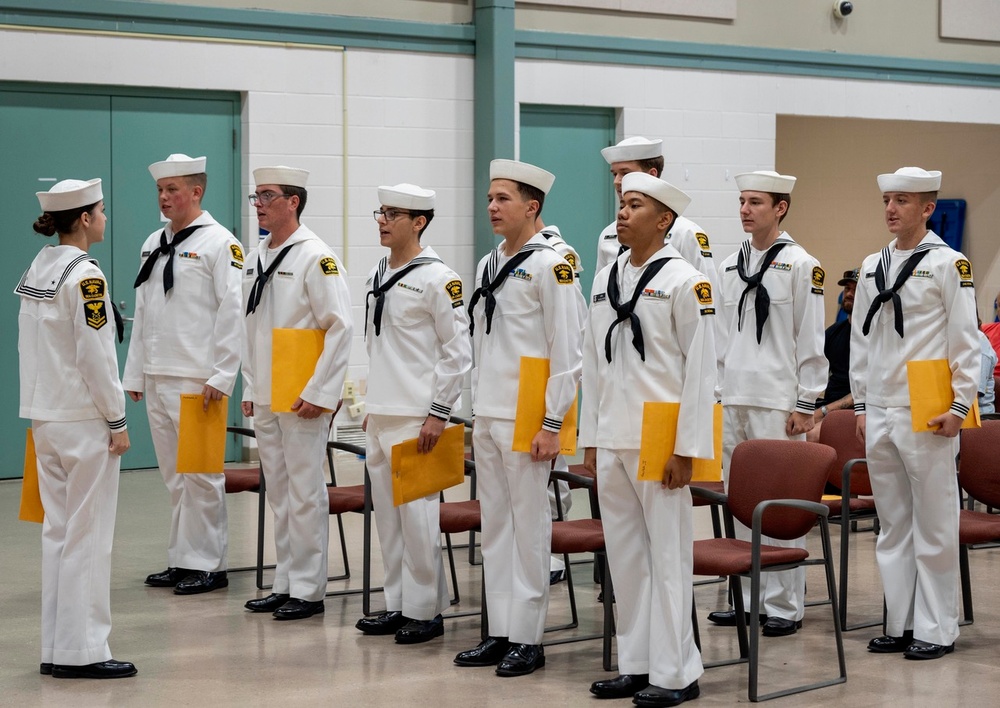 Sea Cadets Complete National Training at NAS JRB Fort Worth