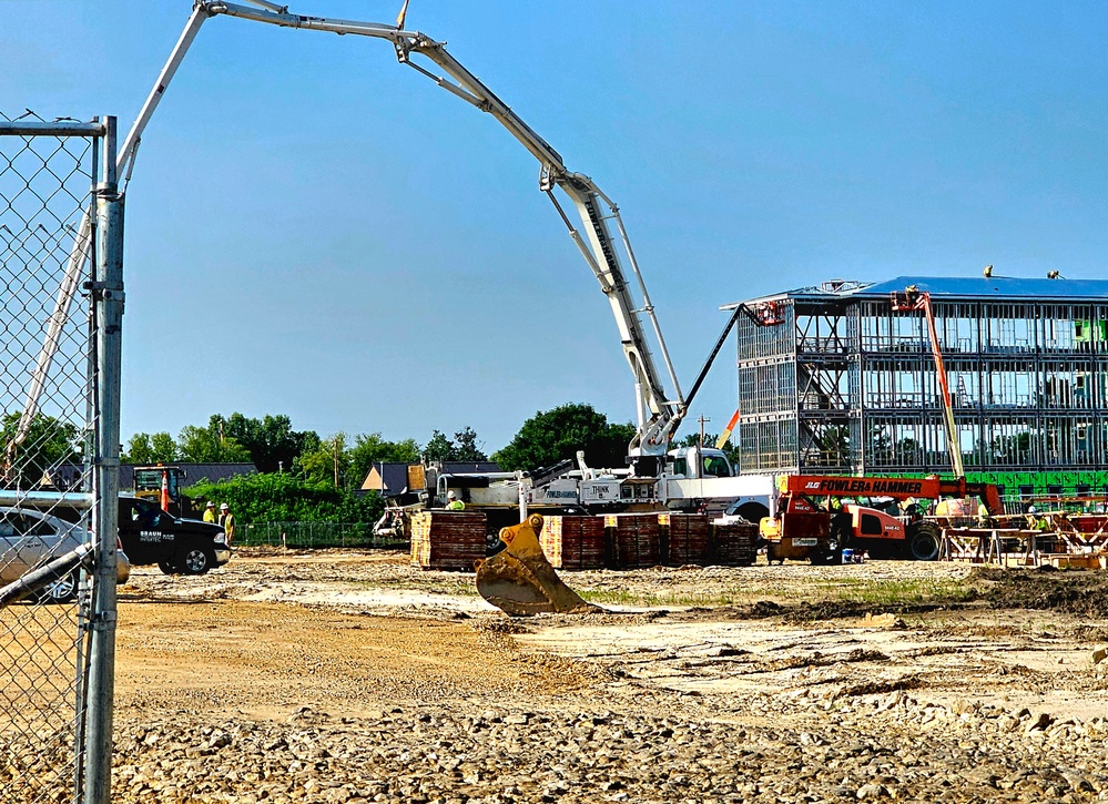 Fiscal year 2023-funded barracks project rolls into August at 3 percent complete; work continues steadily