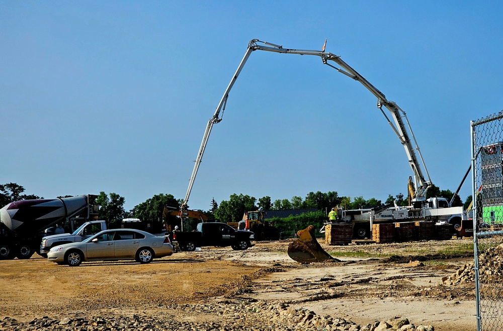 Fiscal year 2023-funded barracks project rolls into August at 3 percent complete; work continues steadily