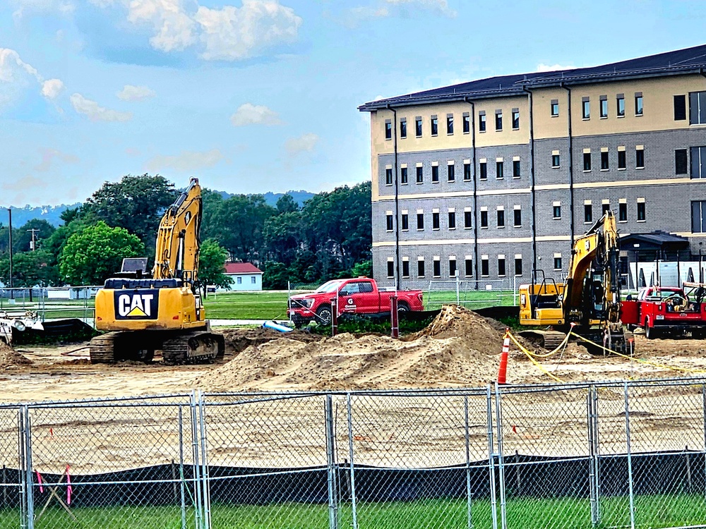 Fiscal year 2023-funded barracks project rolls into August at 3 percent complete; work continues steadily