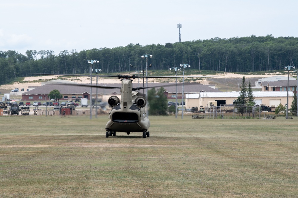 Sling Load Training at Exercise Northern Strike 2024-2