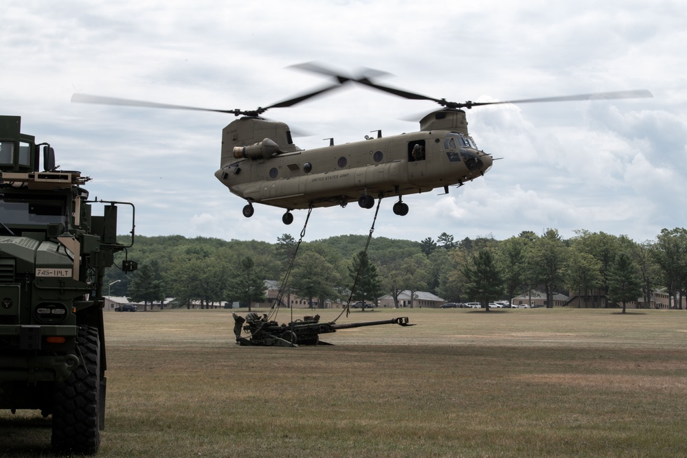 Sling Load Training at Exercise Northern Strike 24-2