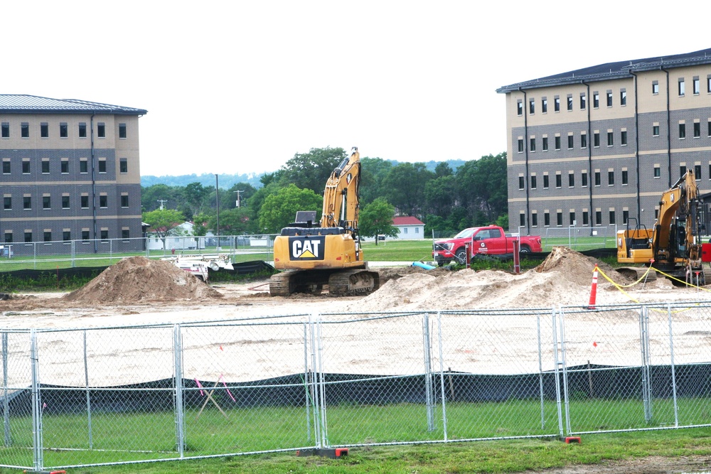 Fiscal year 2023-funded barracks project rolls into August at 3 percent complete; work continues steadily