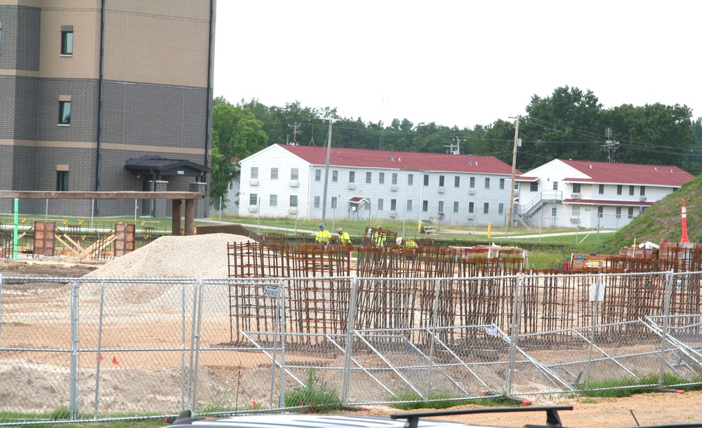Fiscal year 2023-funded barracks project rolls into August at 3 percent complete; work continues steadily