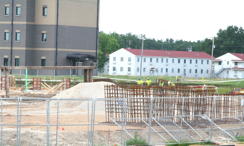 Fiscal year 2023-funded barracks project rolls into August at 3 percent complete; work continues steadily