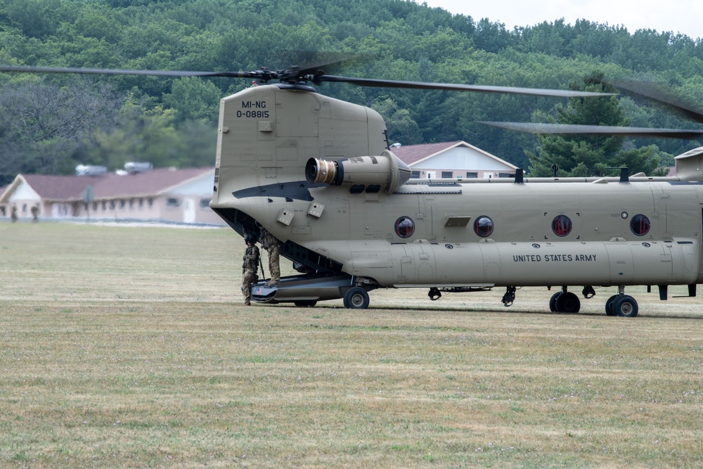 Sling Load Training at Exercise Northern Strike 24-2