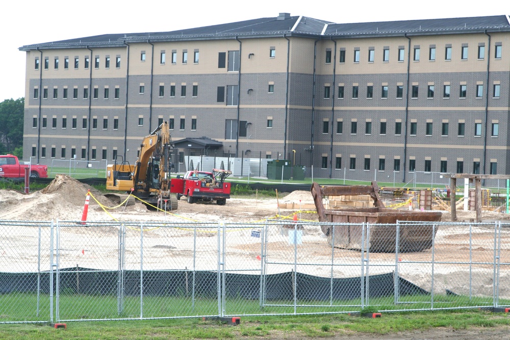 Fiscal year 2023-funded barracks project rolls into August at 3 percent complete; work continues steadily