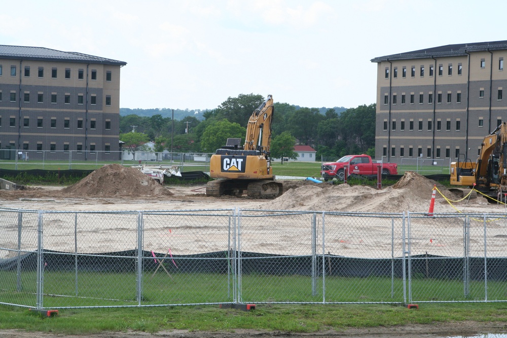 Fiscal year 2023-funded barracks project rolls into August at 3 percent complete; work continues steadily