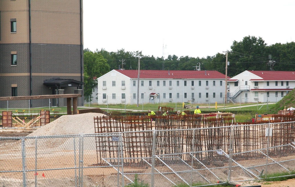 Fiscal year 2023-funded barracks project rolls into August at 3 percent complete; work continues steadily
