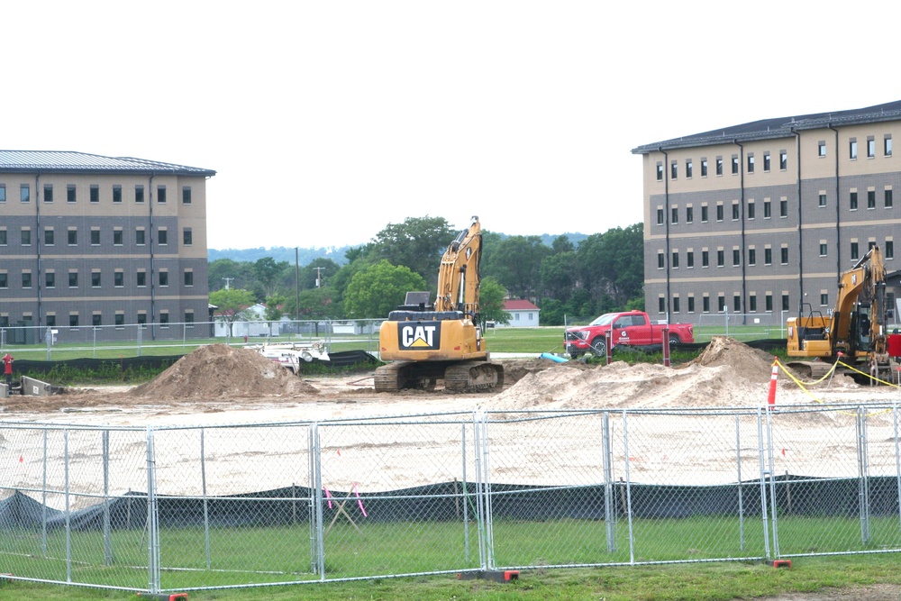 Fiscal year 2023-funded barracks project rolls into August at 3 percent complete; work continues steadily