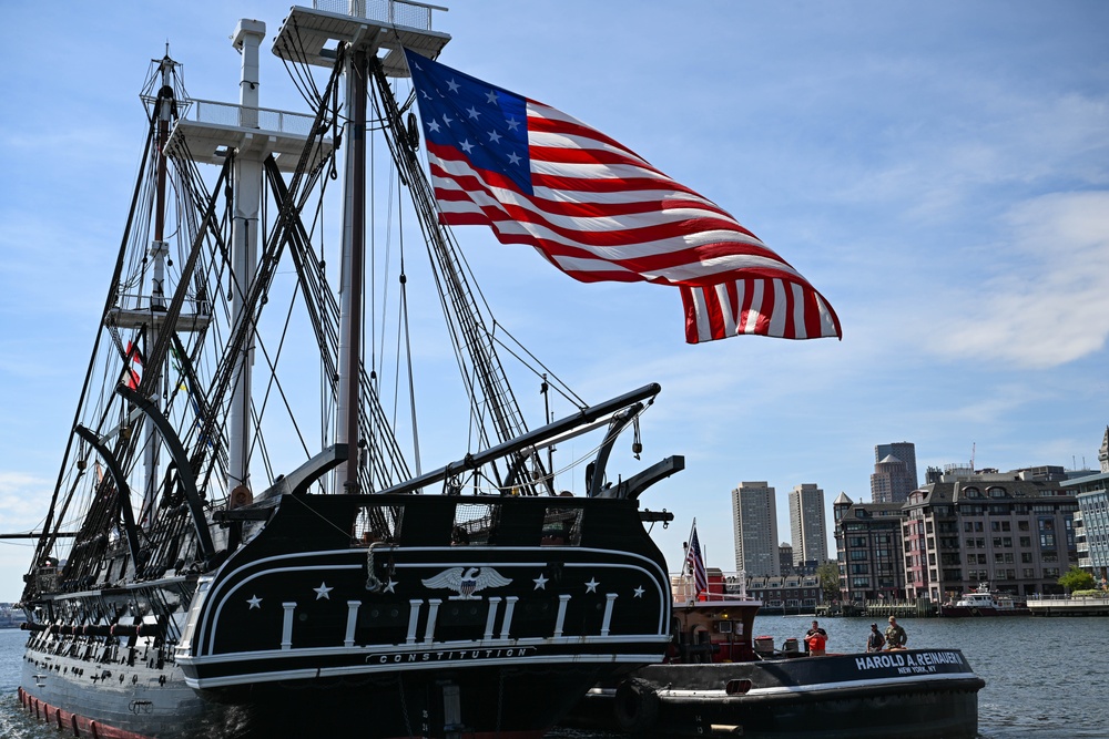 USS Constitution First Sail, May 17, 2024