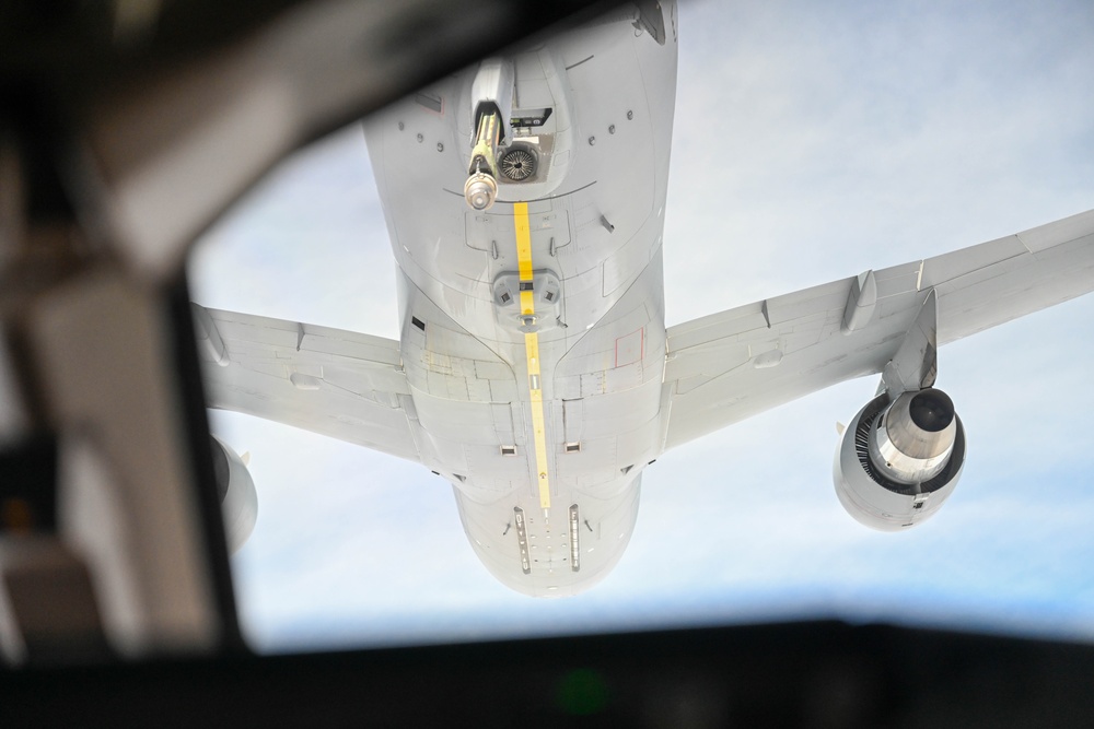 344 ARS KC-46s aerial refuel combat, support aircraft during BE 24-3