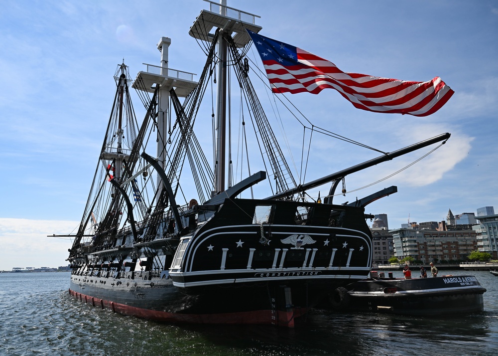 USS Constitution First Sail, May 17, 2024