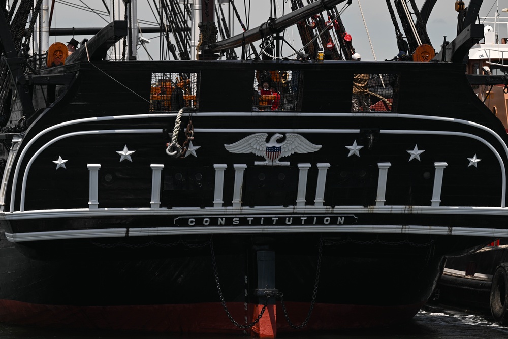 USS Constitution First Sail, May 17, 2024