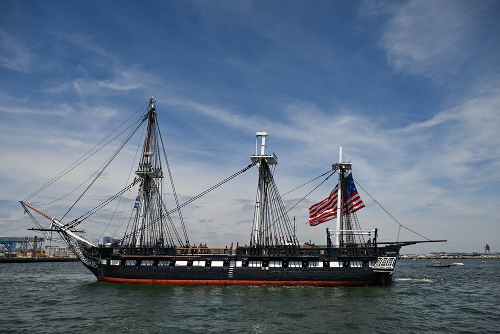 USS Constitution First Sail, May 17, 2024