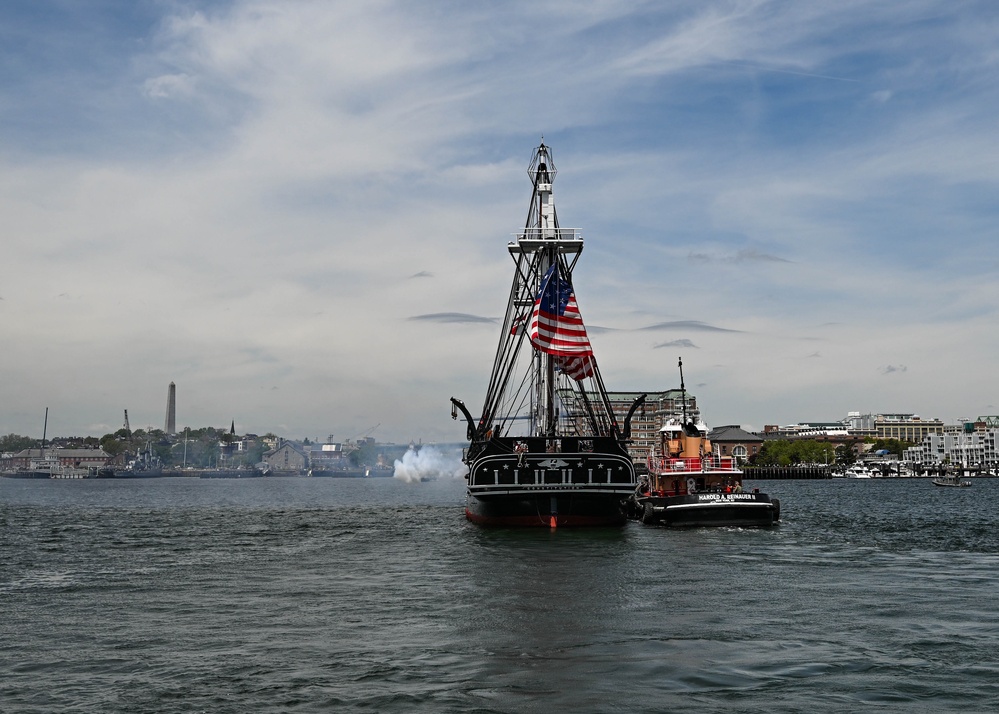 USS Constitution First Sail, May 17, 2024