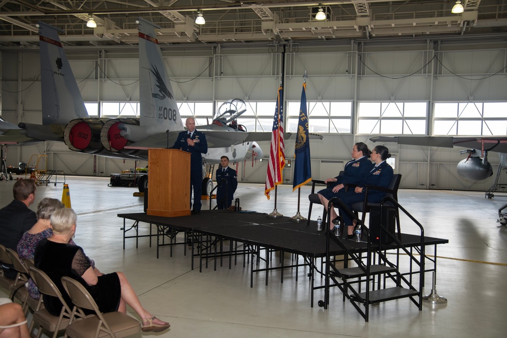 142nd MXS Welcomes New Commander