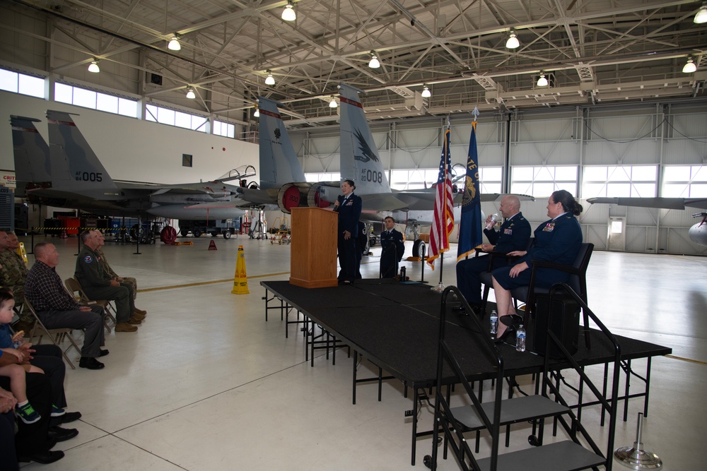 142nd MXS Welcomes New Commander