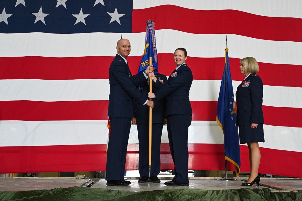 97th MSG change of command