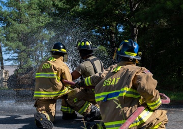 Igniting dreams: Cadets tackle 316th Civil Engineer Squadron program