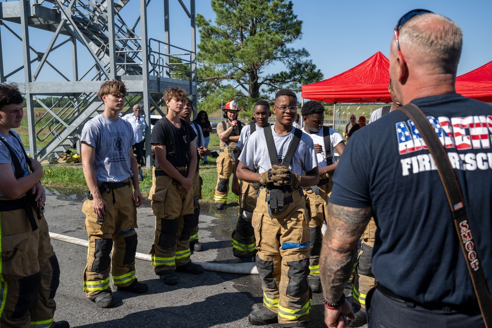 Igniting dreams: Cadets tackle 316th Civil Engineer Squadron program