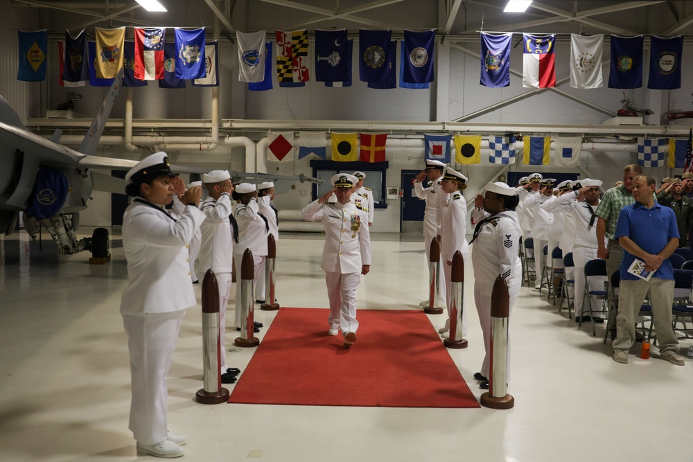 Carrier Air Wing 8 Change of Command