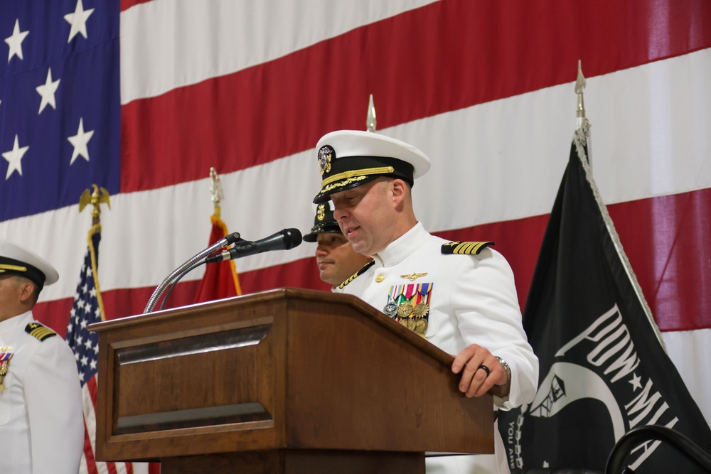 Carrier Air Wing 8 Change of Command