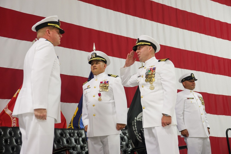 Carrier Air Wing 8 Change of Command