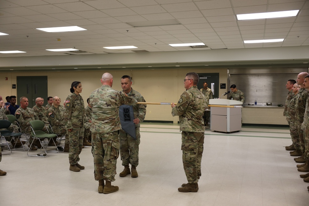 Task Force Echo Casing of the Colors Ceremony 02