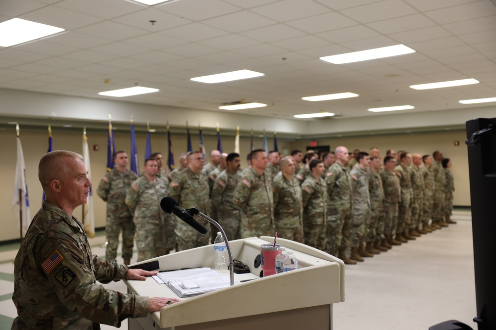 Task Force Echo Casing of the Colors Ceremony 05
