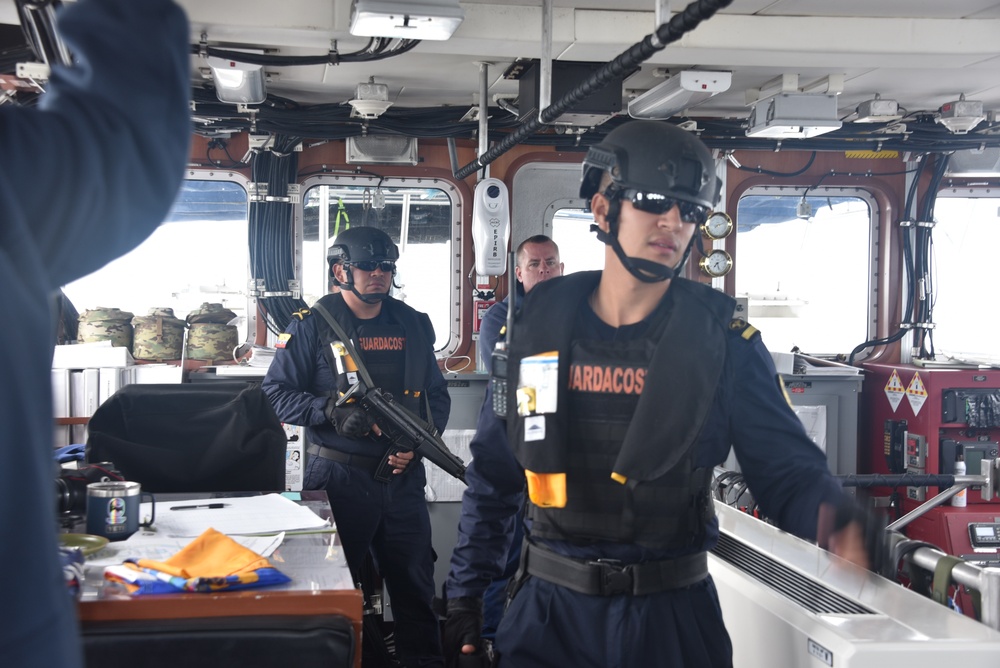 Coast Guard participates in multinational exercise near Galapagos Islands