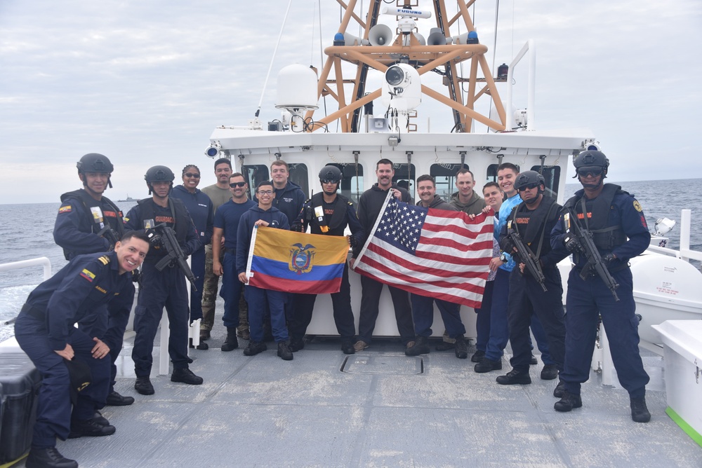 Coast Guard participates in multinational exercise near Galapagos Islands